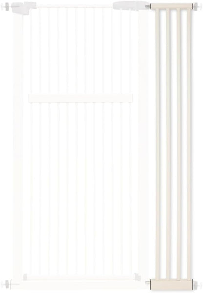 Lumizone Extra Tall Cat Gate 61.02" High Pressure Mounted Extra Wide 30.12"-34.05" (17Sizes) 1.37" Gap No Drilling Auto-Close Tall Pet Gate for Dogs (Black, 30.12"-34.05" W)