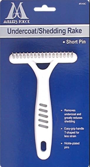 Millers Forge Undercoat/Shedding Rake Double Row
