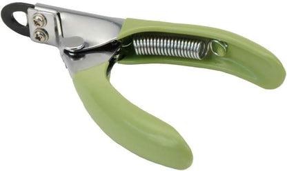 Coastal Pet - Safari Guillotine Dog Nail Trimmer - Double-Bladed Guillotine Style Dog Nail Trimmers - Owner-Friendly Vinyl Grip - for Medium to Large Dogs - Large (5" L x 3" W)