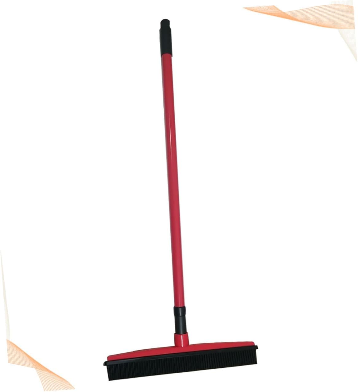 KOMBIUDA Pet Hair Cleaner Broom Handle for Hair Removal Versatile Mop for Carpets Rugs and