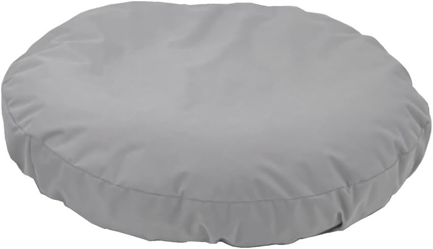 Waterproof Dog Bed Cover Replacement Round 42 Inch Grey
