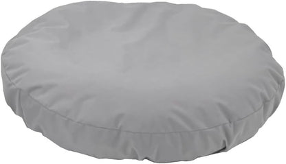 Waterproof Dog Bed Cover Replacement Round 42 Inch Grey