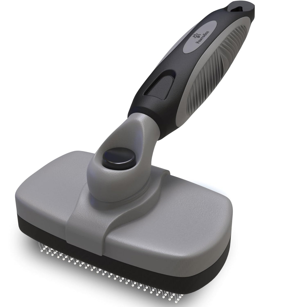 Deshedding Dog Brush for Shedding – Self Clean Cat Brush Deshedding & Grooming Tool for Long Haired and Short Haired Dogs, Slicker Brushes for Dogs, Skin-Friendly, Retractable Bristles, Easy to Clean