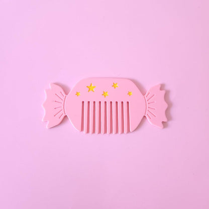 Cute Cap Dog Combs,Acetate Hair Comb for Women,Puppy Shaped Wide Tooth Comb for Curly & Thick Hair