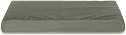Dog Bed Cover,Waterproof Tough Plastic DIY Pet Bed Cover,Non Stick Hair Easy to Clean Rectangular Fillable Dog Bed Covers with Zipper(Dark Grey,44" L x 32" W x 4" Th,Cover Only)