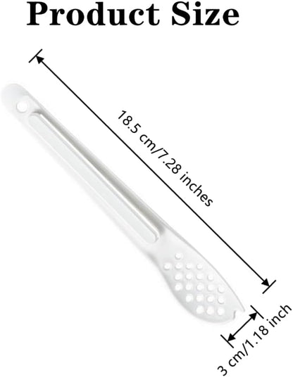 2 PCS Pet Food Can Spoon - Multifunctional Dog & Cat Food Scoop with Can Opener, Mini Spatula for Wet Food Feeding