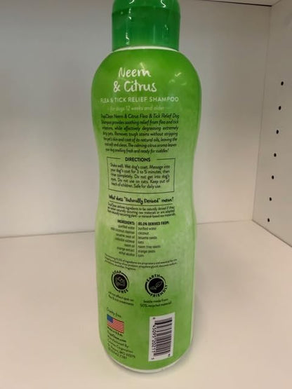TropiClean Deshedding Dog Shampoo, Fast-Acting Shedding Control & Coat Softener, Puppy Safe, Made in USA, Lime & Coconut Scent, Cat Friendly, 20oz.