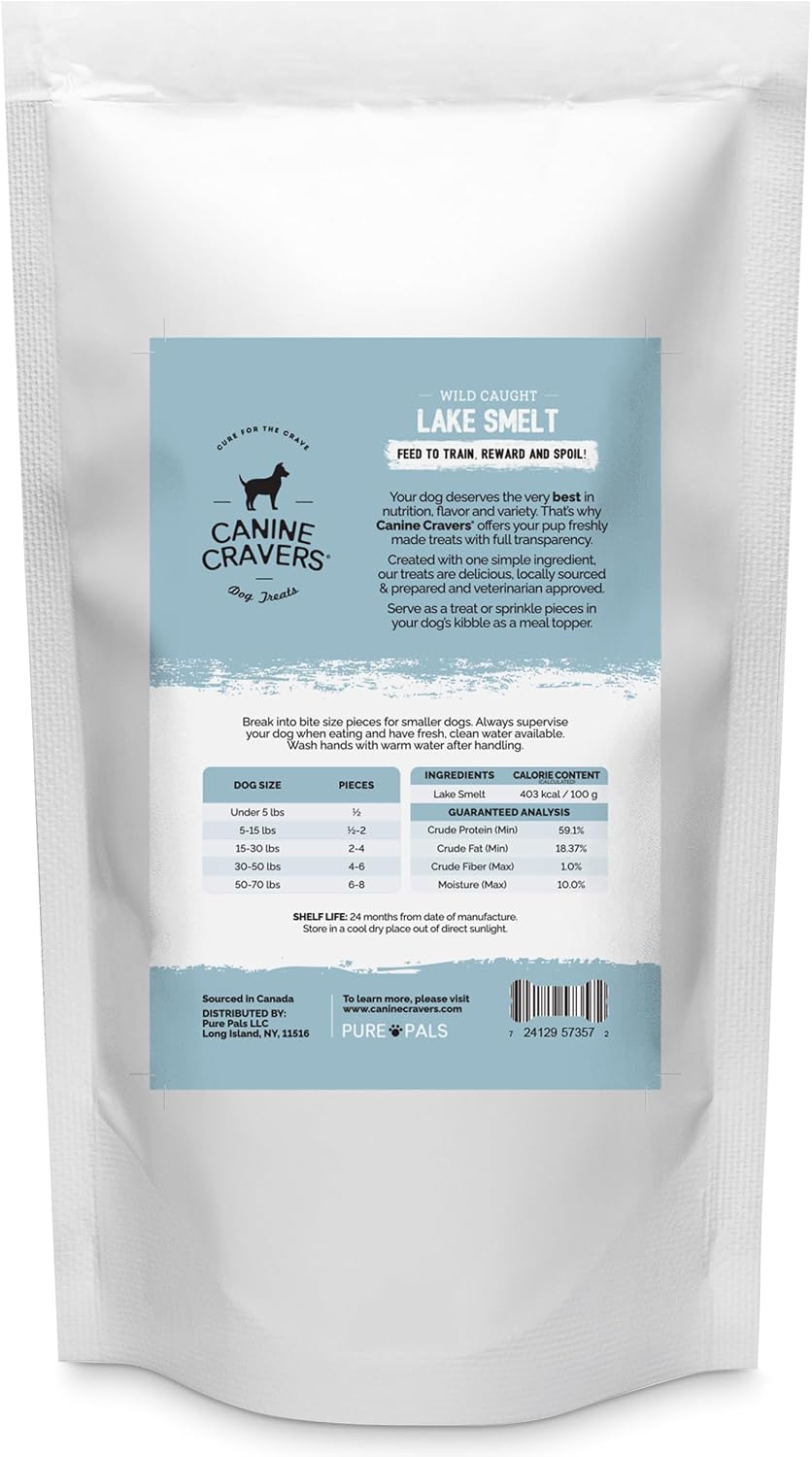 Canine Cravers Single Ingredient Dog Treats – Premium Beef Fillets - Human Grade Air Dried Hypoallergenic Pet Food – Grain, Gluten, and Soy Free – 100% All Natural - 5.3 oz