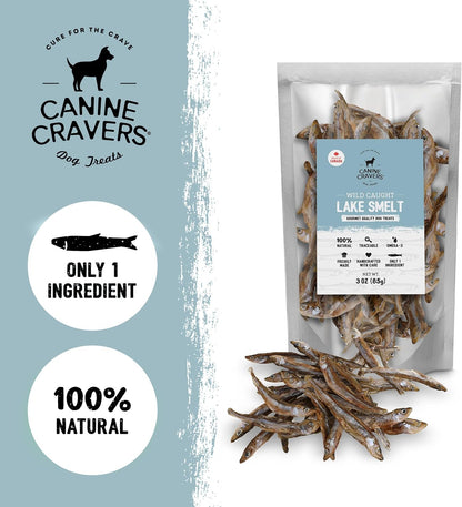 Canine Cravers Single Ingredient Dog Treats – Premium Beef Fillets - Human Grade Air Dried Hypoallergenic Pet Food – Grain, Gluten, and Soy Free – 100% All Natural - 5.3 oz