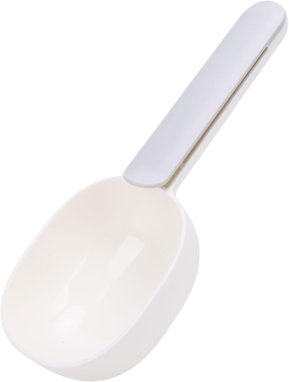 Fockety Dog Food Scoop, Pet Food Scoop with Clip for Sealing, Keep Pet Treats Freshness, Easy Scooping for Daily Feeding at Home, for Dogs, Cats, Rabbits