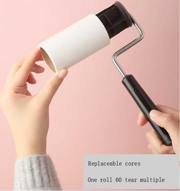 Lint Roller Extra Sticky PET Lint Roller - Cat Hair Remover & Dog Fur Remover，Lint Roller for Pet Hair - Sticky Rolls (1 Roller+1 Refills)