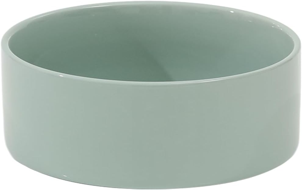 Havniva 8.3inch Ceramic Raised Dog Bowl with Stand, Elevated Dog Bowls for Large Breed Dog Food and Water Bowl Non-Slip Dog Dish Large Capacity Feeding Pet Water Bowl