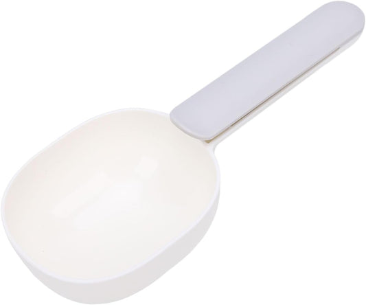 Fockety Dog Food Scoop, Pet Food Scoop with Clip for Sealing, Keep Pet Treats Freshness, Easy Scooping for Daily Feeding at Home, for Dogs, Cats, Rabbits