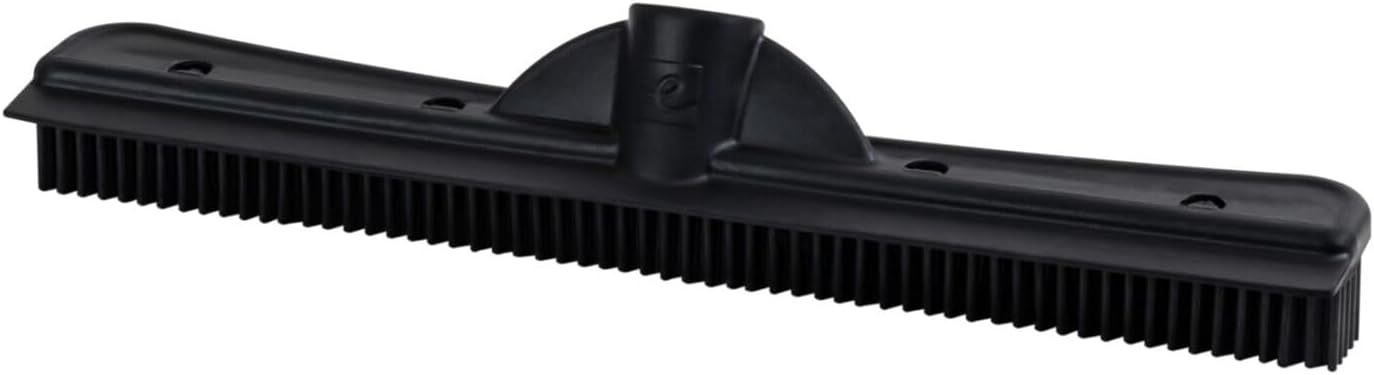 FURemover Pet Hair Removal Rubber Broom, 58" Telescopic Handle