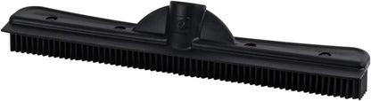 FURemover Pet Hair Removal Rubber Broom, 58" Telescopic Handle