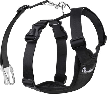 Dog Seat Belt Harness for Car, Seatbelt Harness with 2 in 1 Buckle