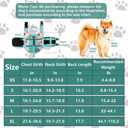 Dog Life Jacket Shark, Dog Life Vest Adjustable Ripstop, Dog Swimming Safety Vest with Superior Buoyancy & Rescue Handle for Small Medium Large Dogs, Swim, Pool, Beach, Boating
