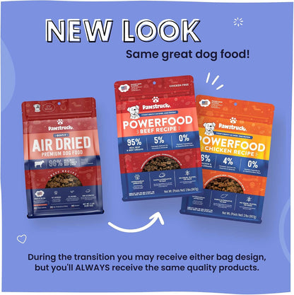 Air Dried Dog Food Beef Recipe, Vet Recommended, Made in USA, 2lb