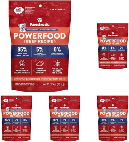 Air Dried Dog Food Beef Recipe, Vet Recommended, Made in USA, 2lb