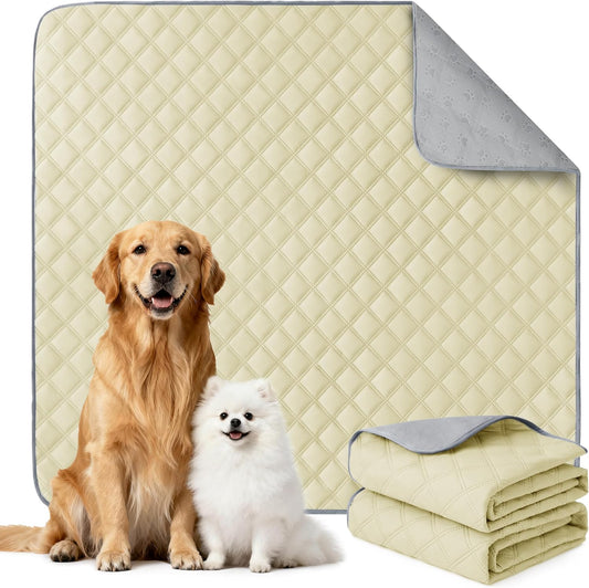 Reusable Washable Pee Pads for Dogs Large/Extra Large 36'' x 41'', Absorbent Pet Puppy Dog Training Pads Non-Slip, Waterproof Whelping Potty Pads for Dogs Leak-Proof