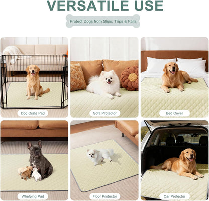 Reusable Washable Pee Pads for Dogs Large/Extra Large 36'' x 41'', Absorbent Pet Puppy Dog Training Pads Non-Slip, Waterproof Whelping Potty Pads for Dogs Leak-Proof