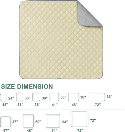 Reusable Washable Pee Pads for Dogs Large/Extra Large 36'' x 41'', Absorbent Pet Puppy Dog Training Pads Non-Slip, Waterproof Whelping Potty Pads for Dogs Leak-Proof