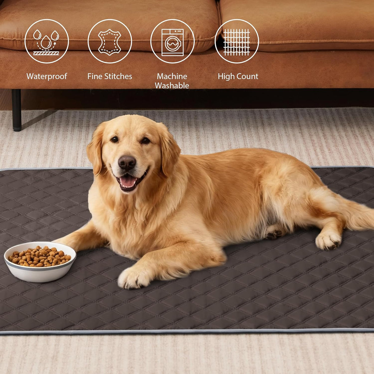 Reusable Washable Pee Pads for Dogs Large/Extra Large 36'' x 41'', Absorbent Pet Puppy Dog Training Pads Non-Slip, Waterproof Whelping Potty Pads for Dogs Leak-Proof