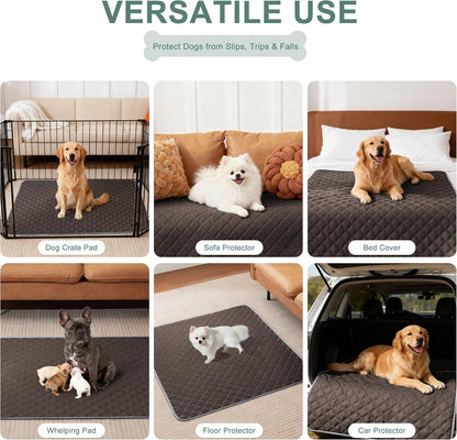 Reusable Washable Pee Pads for Dogs Large/Extra Large 36'' x 41'', Absorbent Pet Puppy Dog Training Pads Non-Slip, Waterproof Whelping Potty Pads for Dogs Leak-Proof