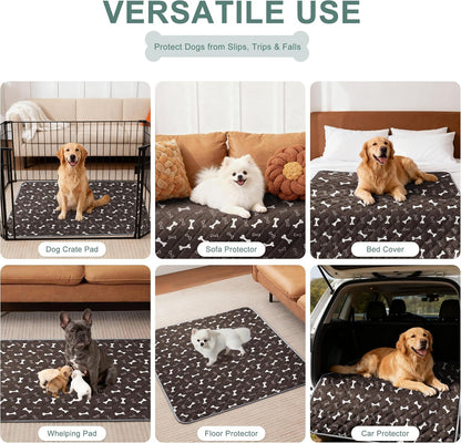 Reusable Washable Pee Pads for Dogs Large/Extra Large 36'' x 41'', Absorbent Pet Puppy Dog Training Pads Non-Slip, Waterproof Whelping Potty Pads for Dogs Leak-Proof