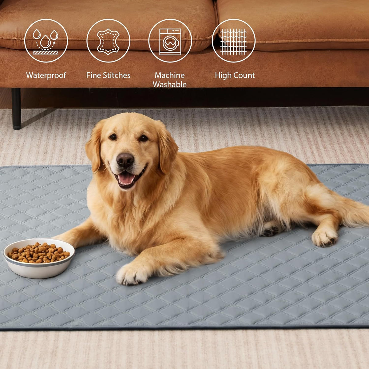 Reusable Washable Pee Pads for Dogs Large/Extra Large 36'' x 41'', Absorbent Pet Puppy Dog Training Pads Non-Slip, Waterproof Whelping Potty Pads for Dogs Leak-Proof