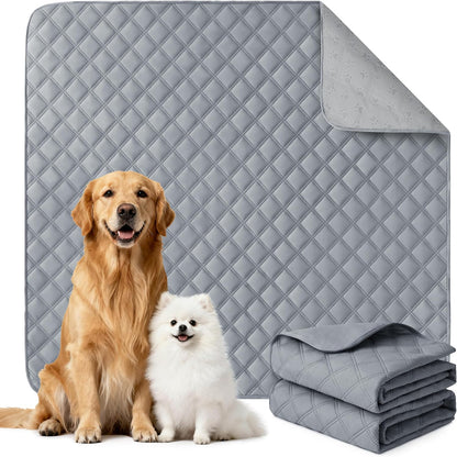 Reusable Washable Pee Pads for Dogs Large/Extra Large 36'' x 41'', Absorbent Pet Puppy Dog Training Pads Non-Slip, Waterproof Whelping Potty Pads for Dogs Leak-Proof