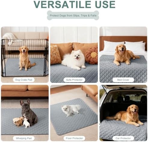 Reusable Washable Pee Pads for Dogs Large/Extra Large 36'' x 41'', Absorbent Pet Puppy Dog Training Pads Non-Slip, Waterproof Whelping Potty Pads for Dogs Leak-Proof