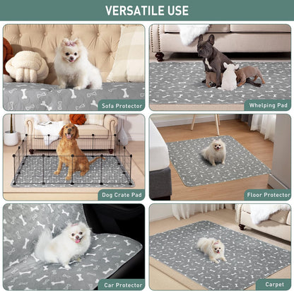 Reusable Washable Pee Pads for Dogs Large/Extra Large 36'' x 41'', Absorbent Pet Puppy Dog Training Pads Non-Slip, Waterproof Whelping Potty Pads for Dogs Leak-Proof