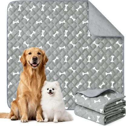 Reusable Washable Pee Pads for Dogs Large/Extra Large 36'' x 41'', Absorbent Pet Puppy Dog Training Pads Non-Slip, Waterproof Whelping Potty Pads for Dogs Leak-Proof