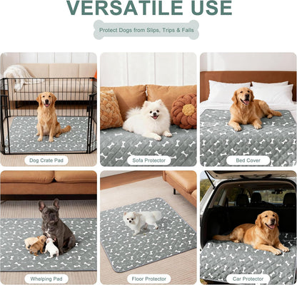 Reusable Washable Pee Pads for Dogs Large/Extra Large 36'' x 41'', Absorbent Pet Puppy Dog Training Pads Non-Slip, Waterproof Whelping Potty Pads for Dogs Leak-Proof