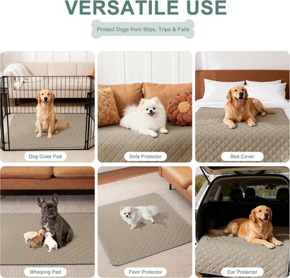 Reusable Washable Pee Pads for Dogs Large/Extra Large 36'' x 41'', Absorbent Pet Puppy Dog Training Pads Non-Slip, Waterproof Whelping Potty Pads for Dogs Leak-Proof