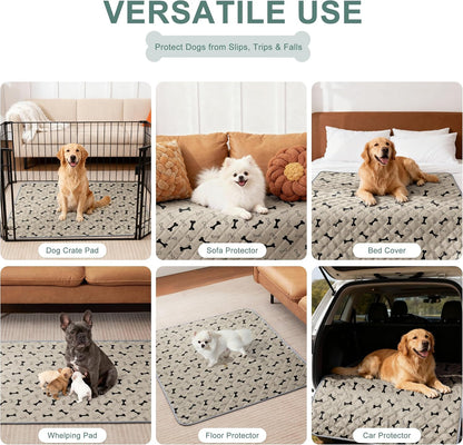 Reusable Washable Pee Pads for Dogs Large/Extra Large 36'' x 41'', Absorbent Pet Puppy Dog Training Pads Non-Slip, Waterproof Whelping Potty Pads for Dogs Leak-Proof