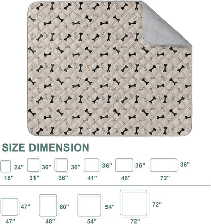 Reusable Washable Pee Pads for Dogs Large/Extra Large 36'' x 41'', Absorbent Pet Puppy Dog Training Pads Non-Slip, Waterproof Whelping Potty Pads for Dogs Leak-Proof