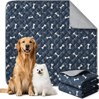 Reusable Washable Pee Pads for Dogs Large/Extra Large 36'' x 41'', Absorbent Pet Puppy Dog Training Pads Non-Slip, Waterproof Whelping Potty Pads for Dogs Leak-Proof