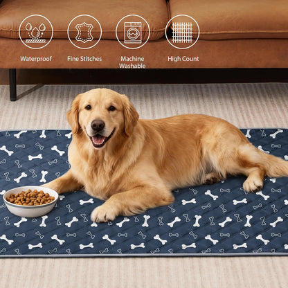Reusable Washable Pee Pads for Dogs Large/Extra Large 36'' x 41'', Absorbent Pet Puppy Dog Training Pads Non-Slip, Waterproof Whelping Potty Pads for Dogs Leak-Proof