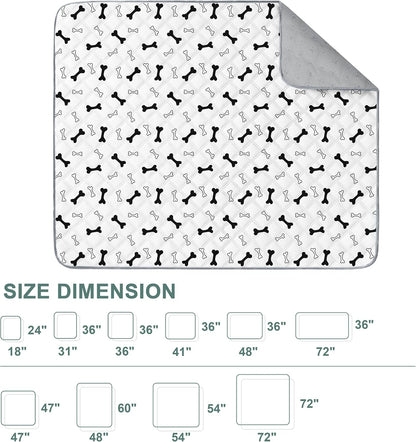 Reusable Washable Pee Pads for Dogs Large/Extra Large 36'' x 41'', Absorbent Pet Puppy Dog Training Pads Non-Slip, Waterproof Whelping Potty Pads for Dogs Leak-Proof