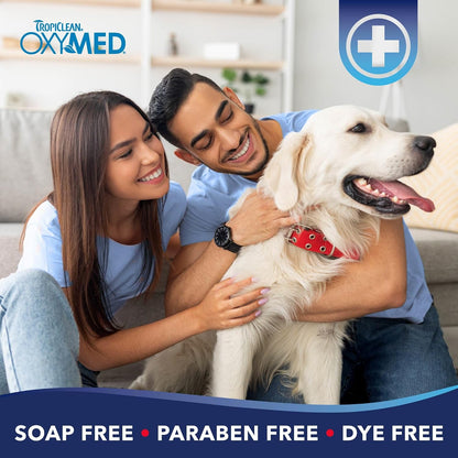 OxyMed Medicated Dog Shampoo, Soothing Oatmeal Formula, 20oz