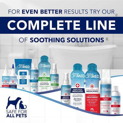 OxyMed Medicated Dog Shampoo, Soothing Oatmeal Formula, 20oz