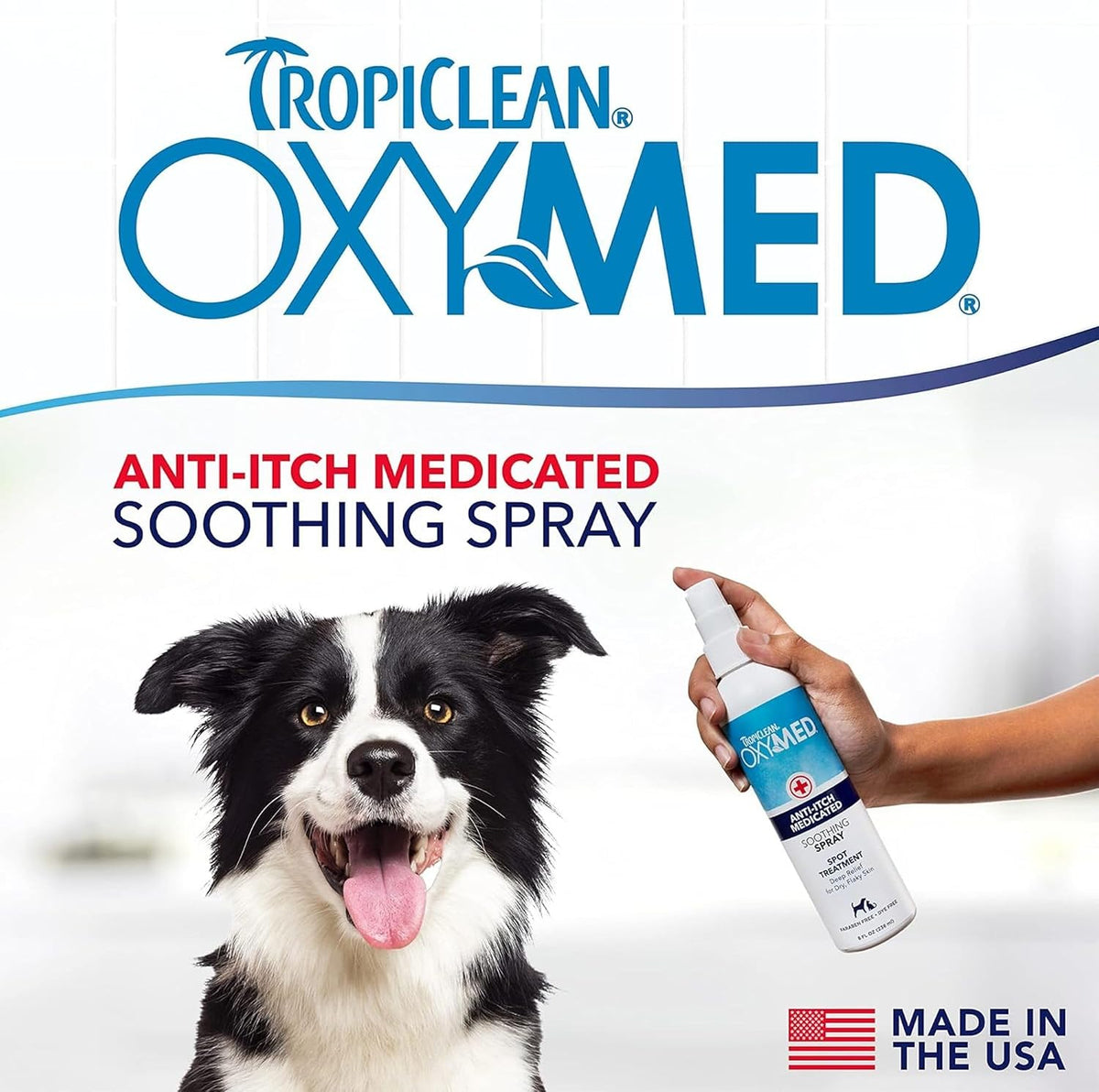 OxyMed Medicated Dog Shampoo, Soothing Oatmeal Formula, 20oz
