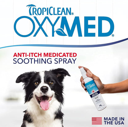OxyMed Medicated Dog Shampoo, Soothing Oatmeal Formula, 20oz