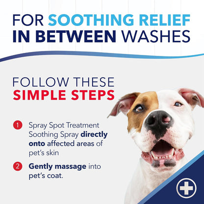 OxyMed Medicated Dog Shampoo, Soothing Oatmeal Formula, 20oz