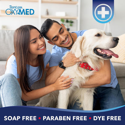 OxyMed Medicated Dog Shampoo, Soothing Oatmeal Formula, 20oz