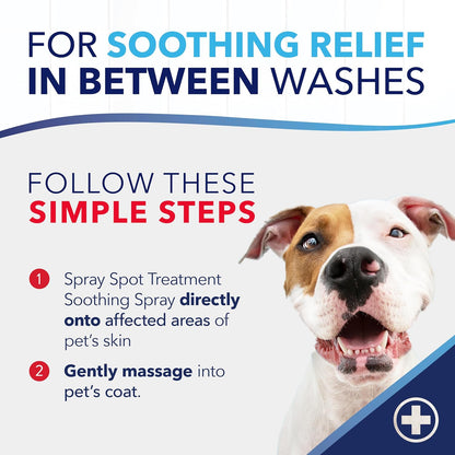 OxyMed Medicated Dog Shampoo, Soothing Oatmeal Formula, 20oz