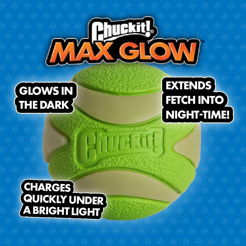 ! Max Glow Zipflight Flying Disc Dog Toy, Floats, Medium, 8.5in