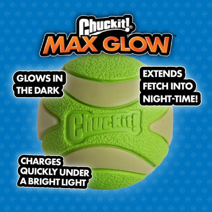 ! Max Glow Zipflight Flying Disc Dog Toy, Floats, Medium, 8.5in